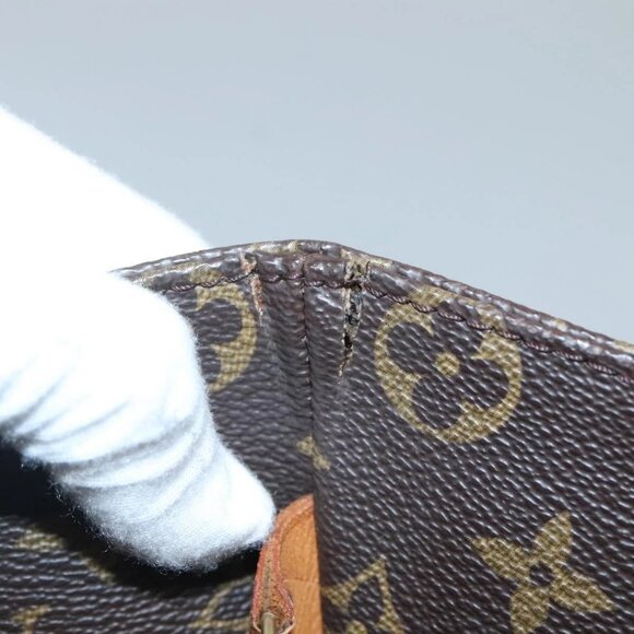 LOUIS VUITTON Monogram Sac Shopping Tote Bag M51108 LV Auth 132868 - Picture 13 of 16